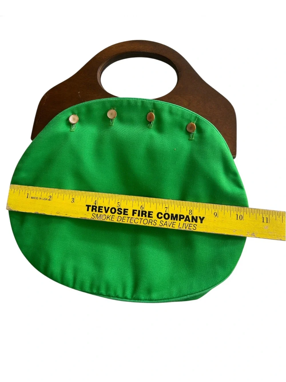 Vintage Kelly Green Bermuda Bag w Extra Cover